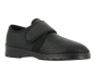 Preview: Varomed Damen Hallux Halbschuh mit Klettverschluss schwarz