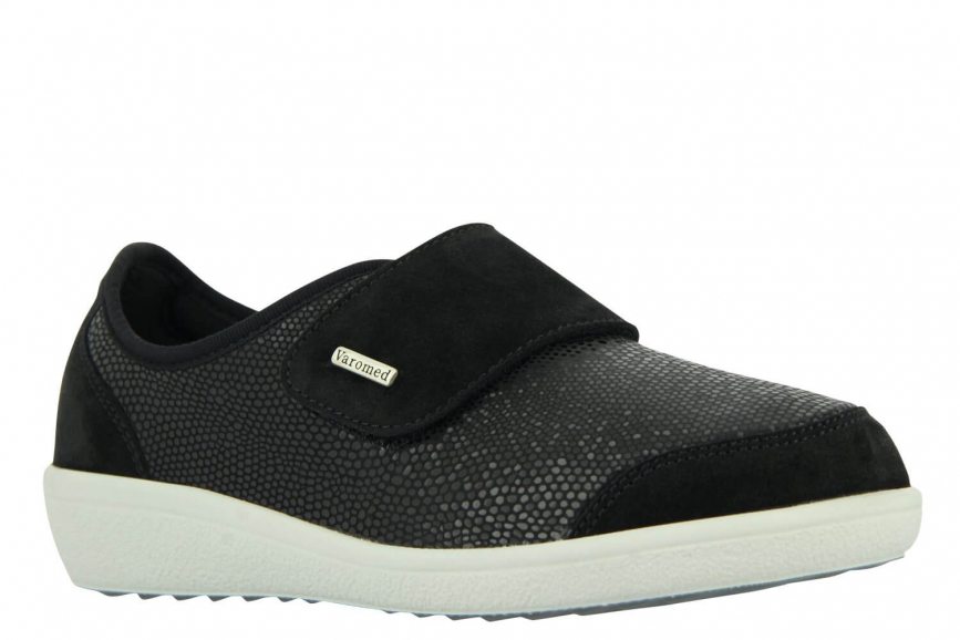 Damen Hallux Klettsneaker Fremont season schwarz