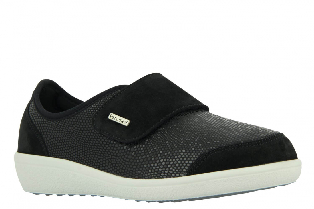 Damen Hallux Klettsneaker Fremont season schwarz