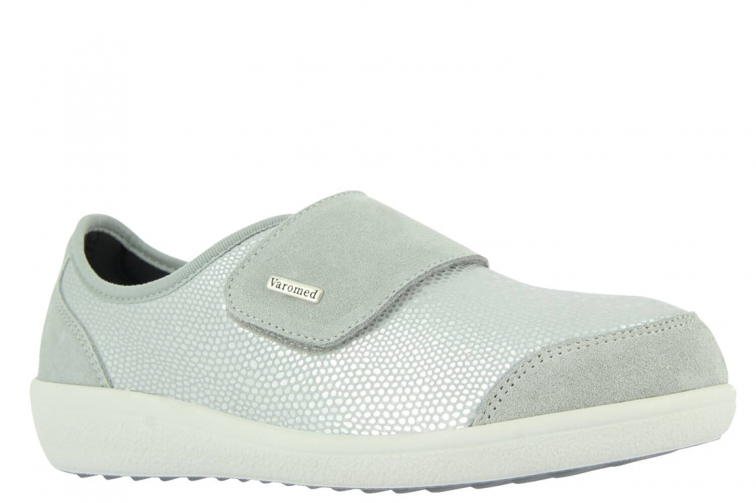 Damen Hallux Klettsneaker Fremont season hellgrau
