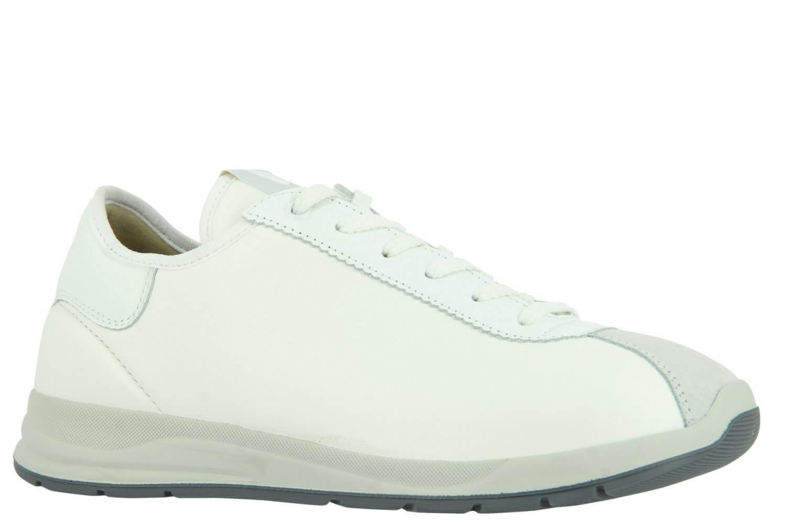 Varomed Damen Hallux Sneaker mit Schnürung in weiß