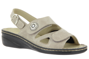 Preview: Damen Sandalette Isabelle kiesel