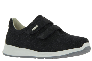 Preview: Damen Klett Sneaker Springfield schwarz